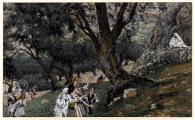 Jesus Went out into a Desert Place, illustration for The Life of Christ by James Jacques Joseph Tissot