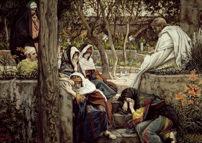 Jesus at Bethany, illustration for The Life of Christ, c.1886-96 by James Jacques Joseph Tissot