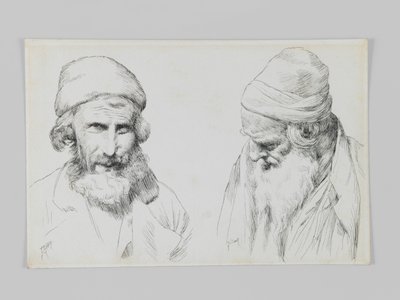 Jews and Yemenites, Jerusalem, illustration from The Life of Our Lord Jesus Christ by James Jacques Joseph Tissot