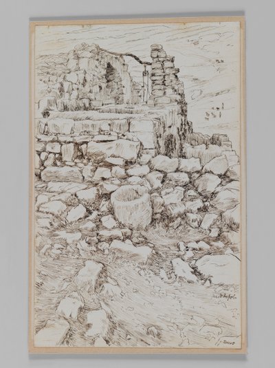 Jobs well, illustration from The Life of Our Lord Jesus Christ by James Jacques Joseph Tissot