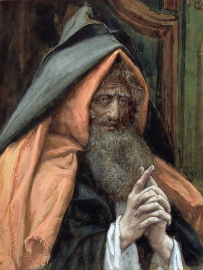 Joseph of Arimathea, illustration for The Life of Christ by James Jacques Joseph Tissot
