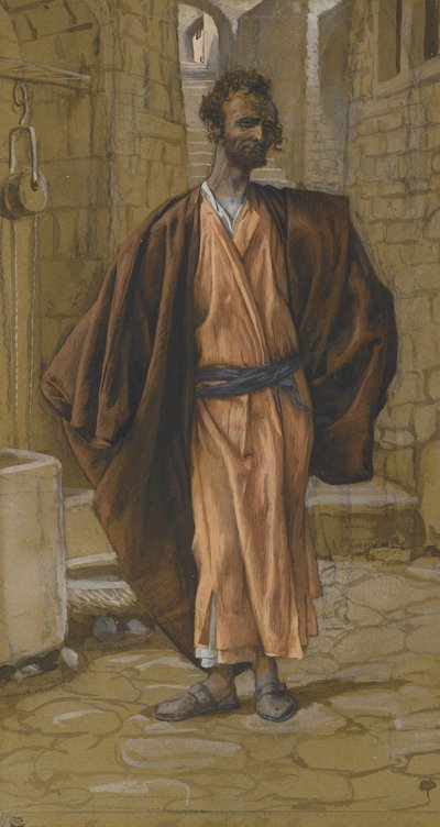 Judas Iscariot, illustration from The Life of Our Lord Jesus Christ by James Jacques Joseph Tissot