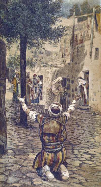 Healing of the Lepers at Capernaum by James Jacques Joseph Tissot