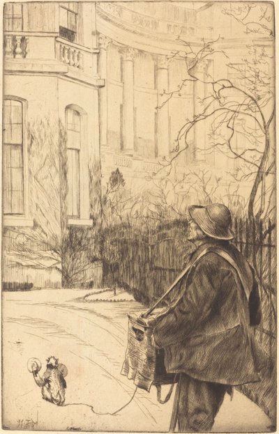 The Organ Grinder by James Jacques Joseph Tissot