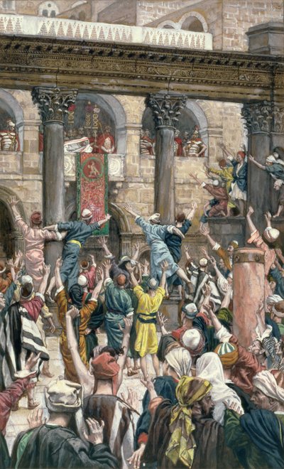 Let Him be Crucified, illustration for The Life of Christ by James Jacques Joseph Tissot