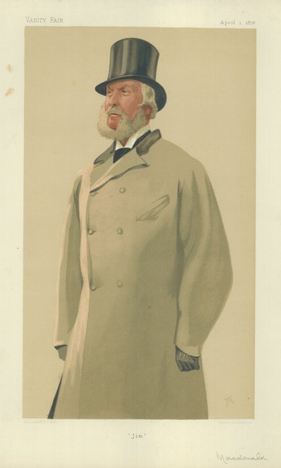 Major General the Hon James Macdonald by James Jacques Joseph Tissot