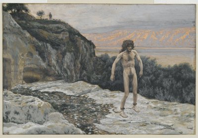 My Name is Legion, illustration from The Life of Our Lord Jesus Christ by James Jacques Joseph Tissot