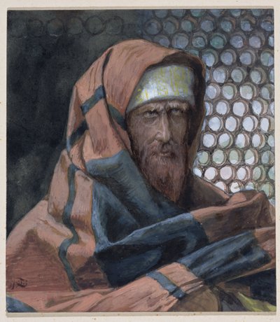 Nicodemus, illustration for The Life of Christ, c.1886-94 by James Jacques Joseph Tissot