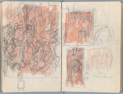 Pages from an album of Sketches for The Life of Our Lord Jesus Christ, late 1880s by James Jacques Joseph Tissot