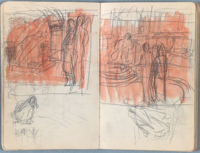 Pages from an album of Sketches for The Life of Our Lord Jesus Christ, late 1880s by James Jacques Joseph Tissot
