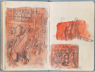Pages from an album of Sketches for The Life of Our Lord Jesus Christ, late 1880s by James Jacques Joseph Tissot