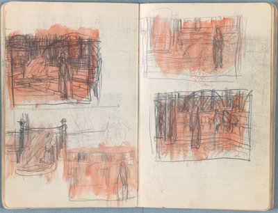 Pages from an album of Sketches for The Life of Our Lord Jesus Christ, late 1880s by James Jacques Joseph Tissot