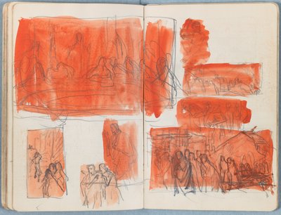 Pages from an album of Sketches for The Life of Our Lord Jesus Christ, late 1880s by James Jacques Joseph Tissot