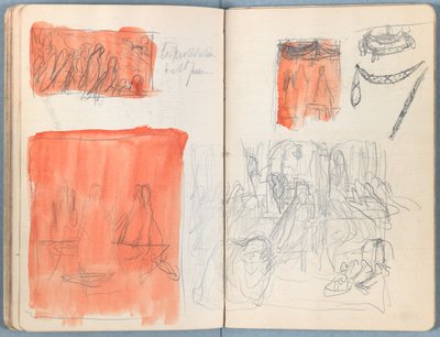 Pages from an album of Sketches for The Life of Our Lord Jesus Christ by James Jacques Joseph Tissot