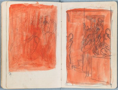 Pages from an album of Sketches for The Life of Our Lord Jesus Christ by James Jacques Joseph Tissot