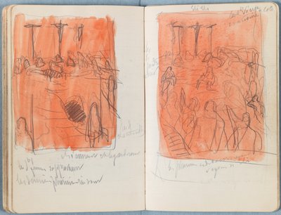 Pages from an album of Sketches for The Life of Our Lord Jesus Christ by James Jacques Joseph Tissot