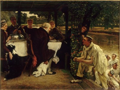 Parable of the Prodigal Son: The Fatted Calf by James Jacques Joseph Tissot
