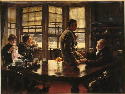 Parable of the Prodigal Son: The Departure by James Jacques Joseph Tissot