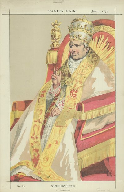 Pius IX by James Jacques Joseph Tissot