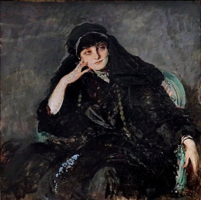 Portrait of Anna-Elisabeth, Comtesse Mathieu de Noailles by James Jacques Joseph Tissot