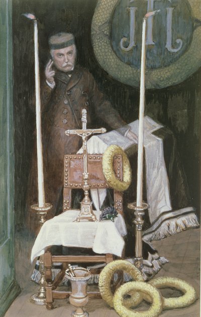 Portrait of the Pilgrim (Self-Portrait), illustration for The Life of Christ, c.1886-96 by James Jacques Joseph Tissot