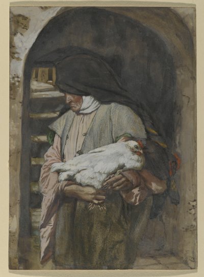 Saint Anne, illustration for The Life of Christ, c.1886-94 by James Jacques Joseph Tissot