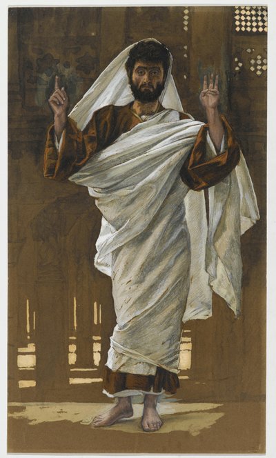 Saint Bartholomew, illustration for The Life of Christ, c.1886-94 by James Jacques Joseph Tissot