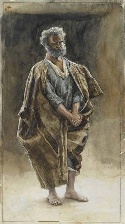 Saint Peter, illustration from The Life of Our Lord Jesus Christ by James Jacques Joseph Tissot