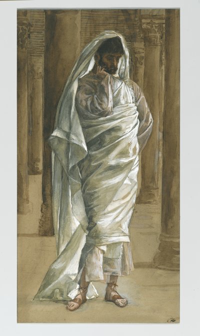 Saint Thomas, illustration from The Life of Our Lord Jesus Christ by James Jacques Joseph Tissot