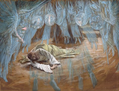 The Agony in the Garden, illustration for The Life of Christ, c.1886-94 by James Jacques Joseph Tissot