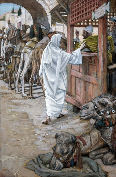 The Calling of St. Matthew, illustration for The Life of Christ, c.1886-94 by James Jacques Joseph Tissot