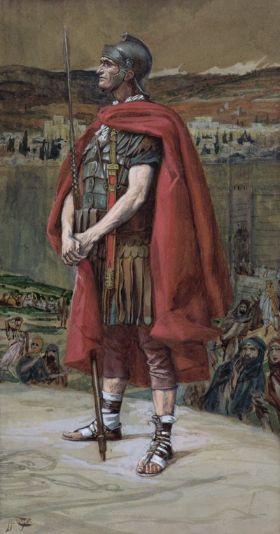 The Centurion, illustration for The Life of Christ by James Jacques Joseph Tissot
