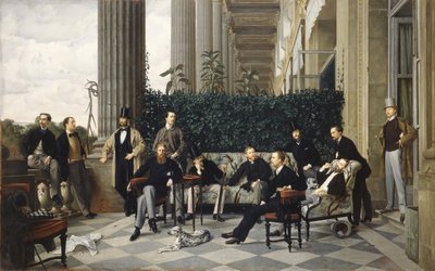 The Circle of the Rue Royale by James Jacques Joseph Tissot