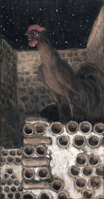 The Cock Crew, illustration for The Life of Christ by James Jacques Joseph Tissot