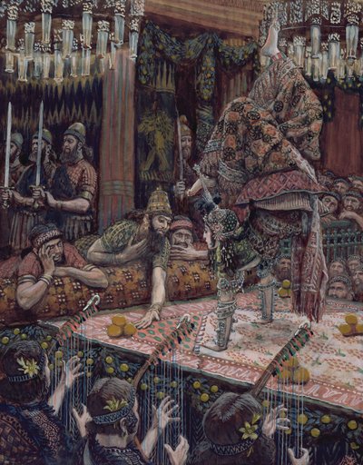 The Daughter of Herodias Dancing, illustration for The Life of Christ, c.1886-94 by James Jacques Joseph Tissot