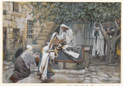 The Daughter of Jairus, illustration from The Life of Our Lord Jesus Christ by James Jacques Joseph Tissot