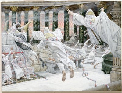 The Dead appear in the Temple, illustration for The Life of Christ, c.1886-96 by James Jacques Joseph Tissot