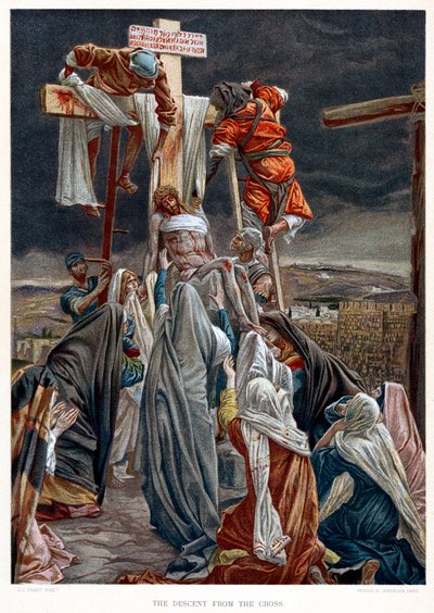 The Descent from the Cross, c1890 by James Jacques Joseph Tissot
