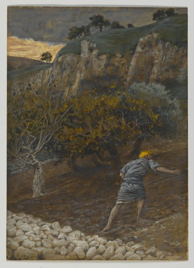 The Enemy Who Sows, illustration from The Life of Our Lord Jesus Christ by James Jacques Joseph Tissot