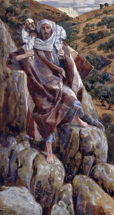 The Good Shepherd, illustration for The Life of Christ, c.1886-94 by James Jacques Joseph Tissot