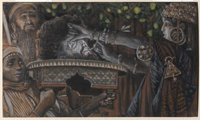 The Head of Saint John the Baptist, Illustration for The Life of Christ by James Jacques Joseph Tissot