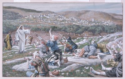 The Healing of the Lepers, Illustration for The Life of Christ by James Jacques Joseph Tissot