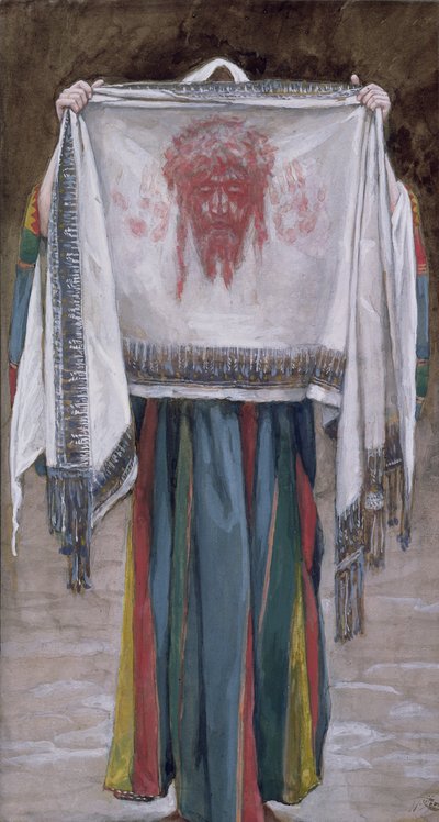The Holy Face, illustration for The Life of Christ by James Jacques Joseph Tissot