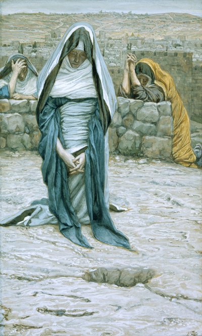 The Holy Virgin in Old Age, illustration for The Life of Christ by James Jacques Joseph Tissot