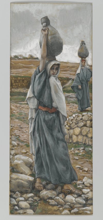 The Holy Virgin in her Youth, illustration from The Life of Our Lord Jesus Christ by James Jacques Joseph Tissot