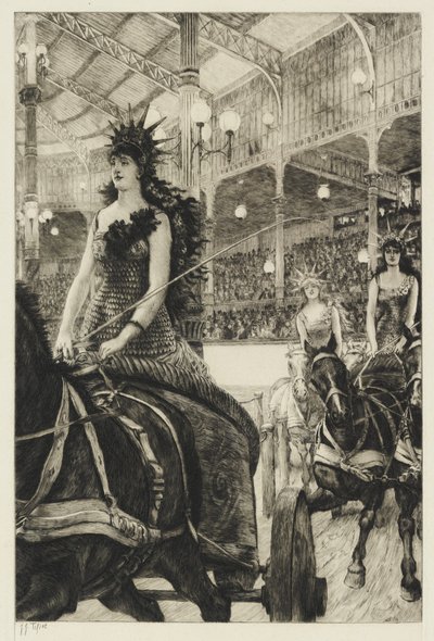 The Ladies of the Chariots by James Jacques Joseph Tissot