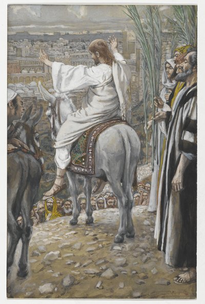 The Lord Wept, illustration from The Life of Our Lord Jesus Christ by James Jacques Joseph Tissot