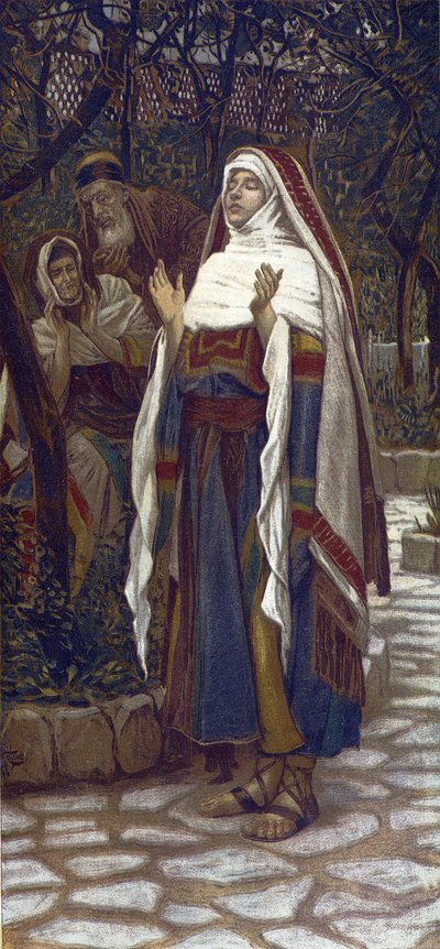 The Magnificat (song of praise sung by the Virgin Mary after the Annunciation) by James Jacques Joseph Tissot