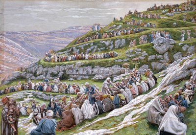 The Miracle of the Loaves and Fishes, Illustration for The Life of Christ by James Jacques Joseph Tissot