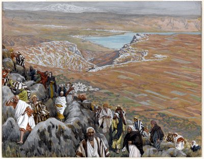 The People Seek Christ to Make him King, illustration for The Life of Christ, c.1886-94 by James Jacques Joseph Tissot